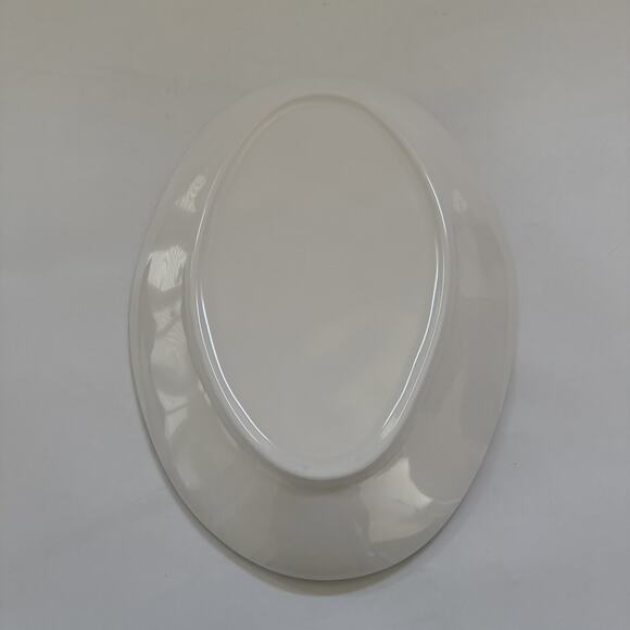 Crate and Barrel Oval Serving‎ Platter Summer Beachy Abstract - Picture 2 of 9